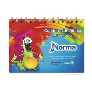 CUADERNO DIBUJO ARGOLLADO NORMA GRANDE